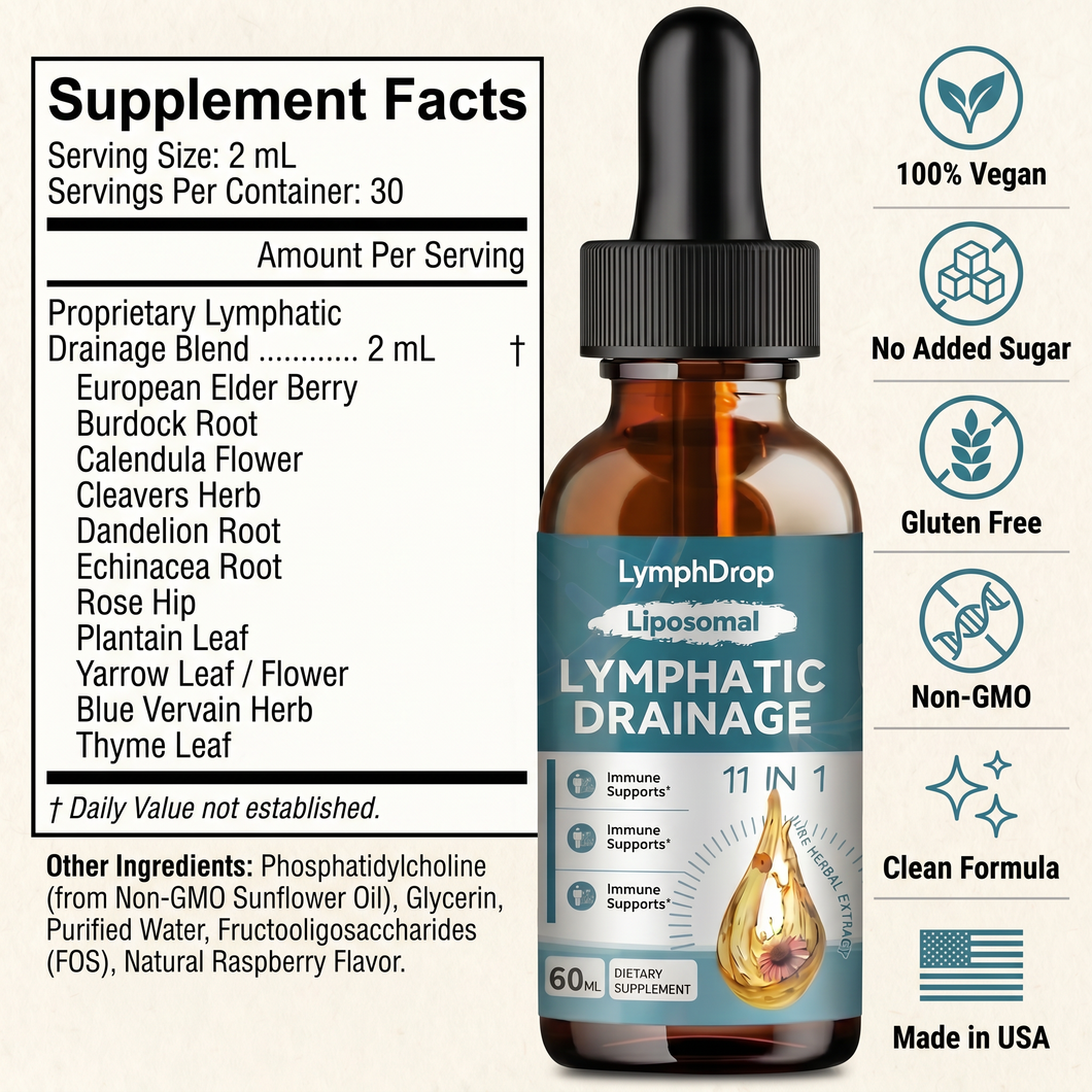 Wellisa™ Liposomal Lymphatic Drainage Drops
