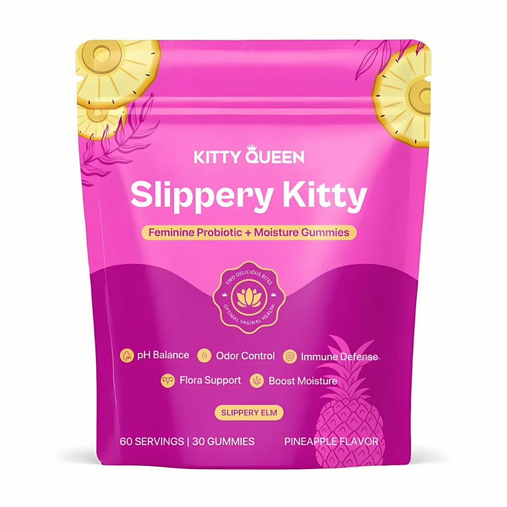 Slippery Kitty - Feminine Probiotic + Moisture Gummies