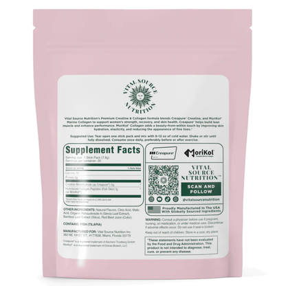 Creatine & Collagen Stick Packs