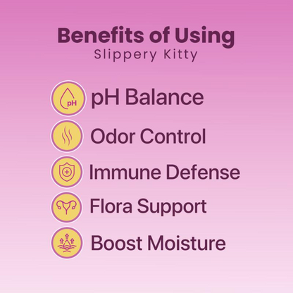 Slippery Kitty - Feminine Probiotic + Moisture Gummies