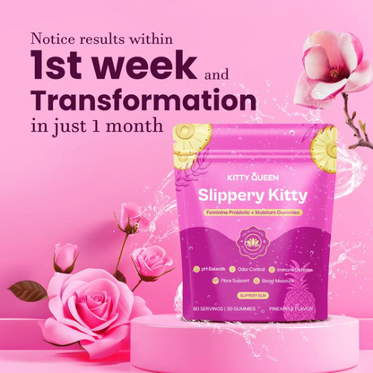 Slippery Kitty - Feminine Probiotic + Moisture Gummies