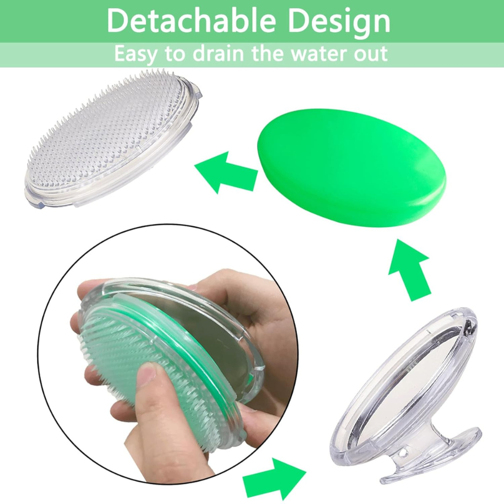 Exfoliating Brush for Ingrown Hair Treatment